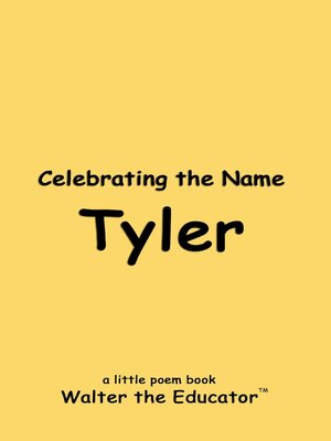 cover image of Celebrating the Name Tyler